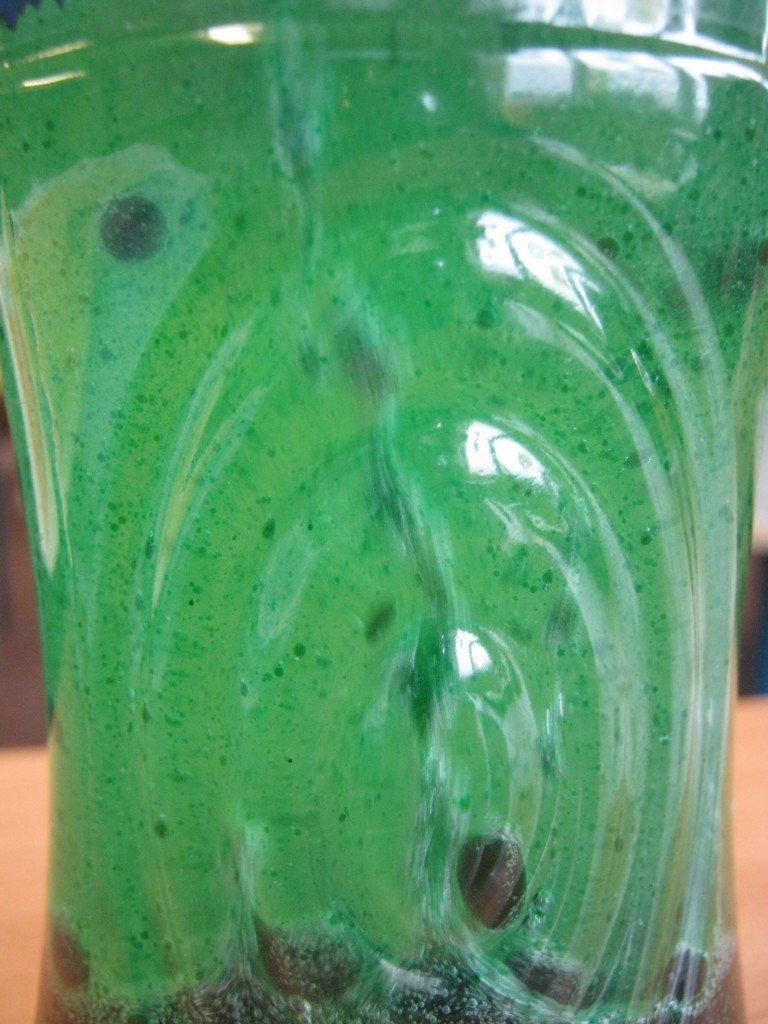 Green lava Lamp for St. Patrick's weekend